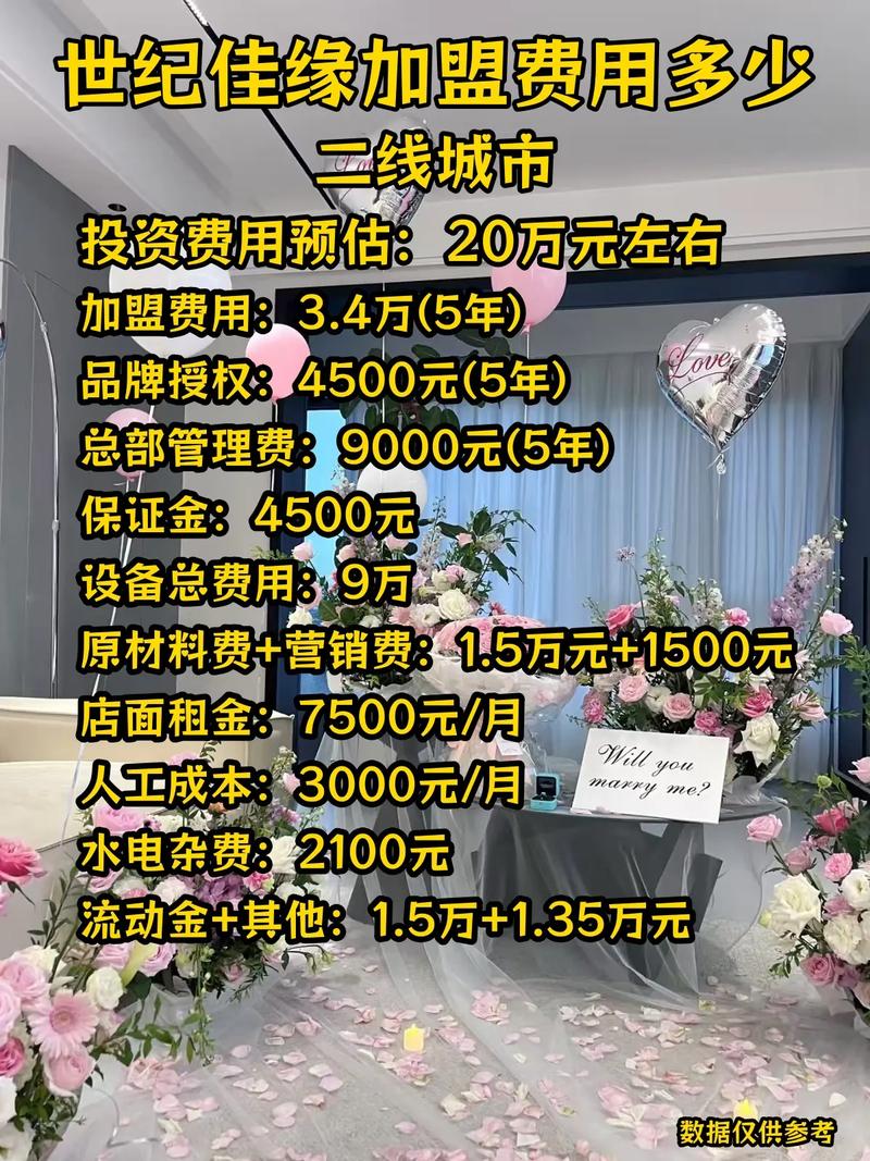 世紀佳緣婚介加盟費用解析 投資婚介行業的明智選擇